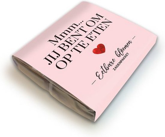 Delicious Love - Mmm... Jij bent om op te eten - Zadenpakket eetbare