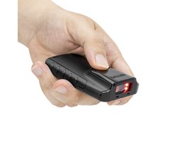 Netum E800 Bluetooth 1D/2D Barcodescanner en QR-code scanner - Met Smartphoneclip