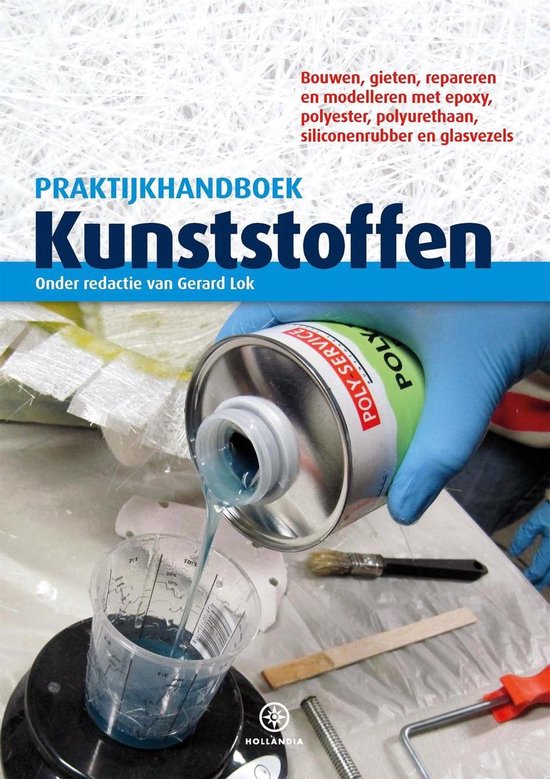 Cover van het boek 'Praktijkhandboek kunststoffen' van G. Lok