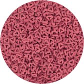 BrandNewCake® Confetti Open Hartjes Rood 500gr - Strooisels - Sprinkles - Taartdecoratie