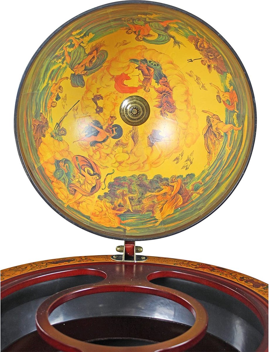 Moderne globe bar morgen bij u thuis is vandaag besteld