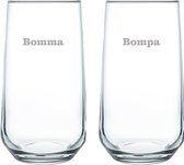 Drinkglas gegraveerd - 47cl - Bomma-Bompa