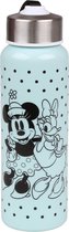 Minnie Mouse Daisy Disney - Bouteille plastique / bouteille menthe à pois 650ml