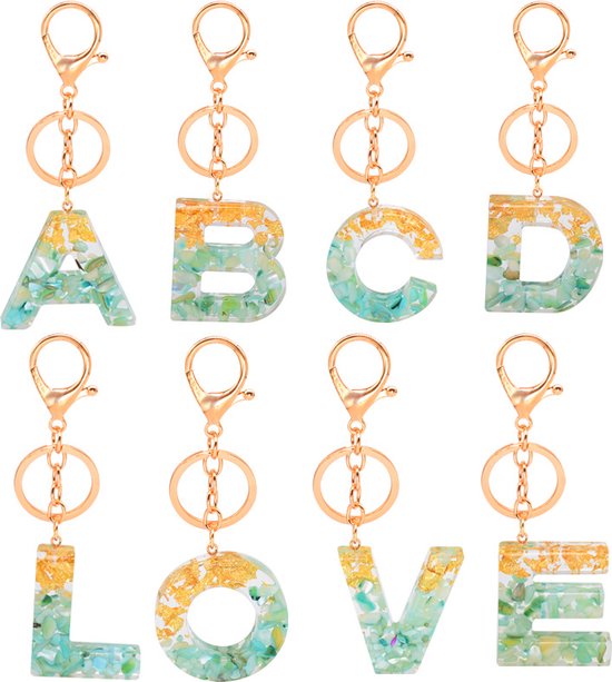 Aangepaste Rainbow Tag sleutelhanger met naam en initiële, kleurrijke naam rugzak tag in schattig lettertype, tas accessoire, terug naar school/kerstcadeau voor kind/vriend