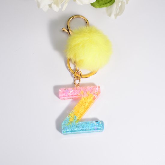 KJKJKJ Sleutelhanger voor dames en heren, zilver A-Z 26 initialen hanger, sleutelhanger, Kerstmis, cadeau, zus, vriendschap, cadeau-ideeën, beste vriend, verjaardag, afstuderen, cadeau, B, L