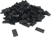 Plaque de 100 Bouwstenen 2x4 | Noir | Compatible avec Lego Classic | Choisissez parmi plusieurs couleurs | PetitesBriques