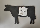 Sparq Home - plateau de fromage Vache - plateau de service - stéatite - stéatite - cadeau promotionnel - cadeau
