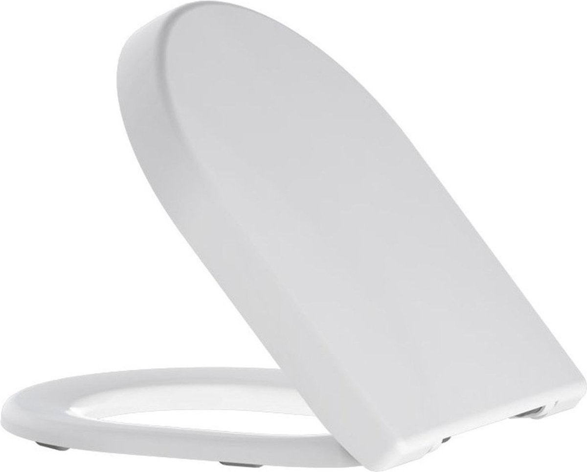 FugaFlow Prado closetzitting - Quickrelease en softclosing - Geschikt voor V&B Subway 2.0 - Wit