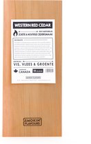 Cederhouten plank 45x20cm Smokin' Flavours