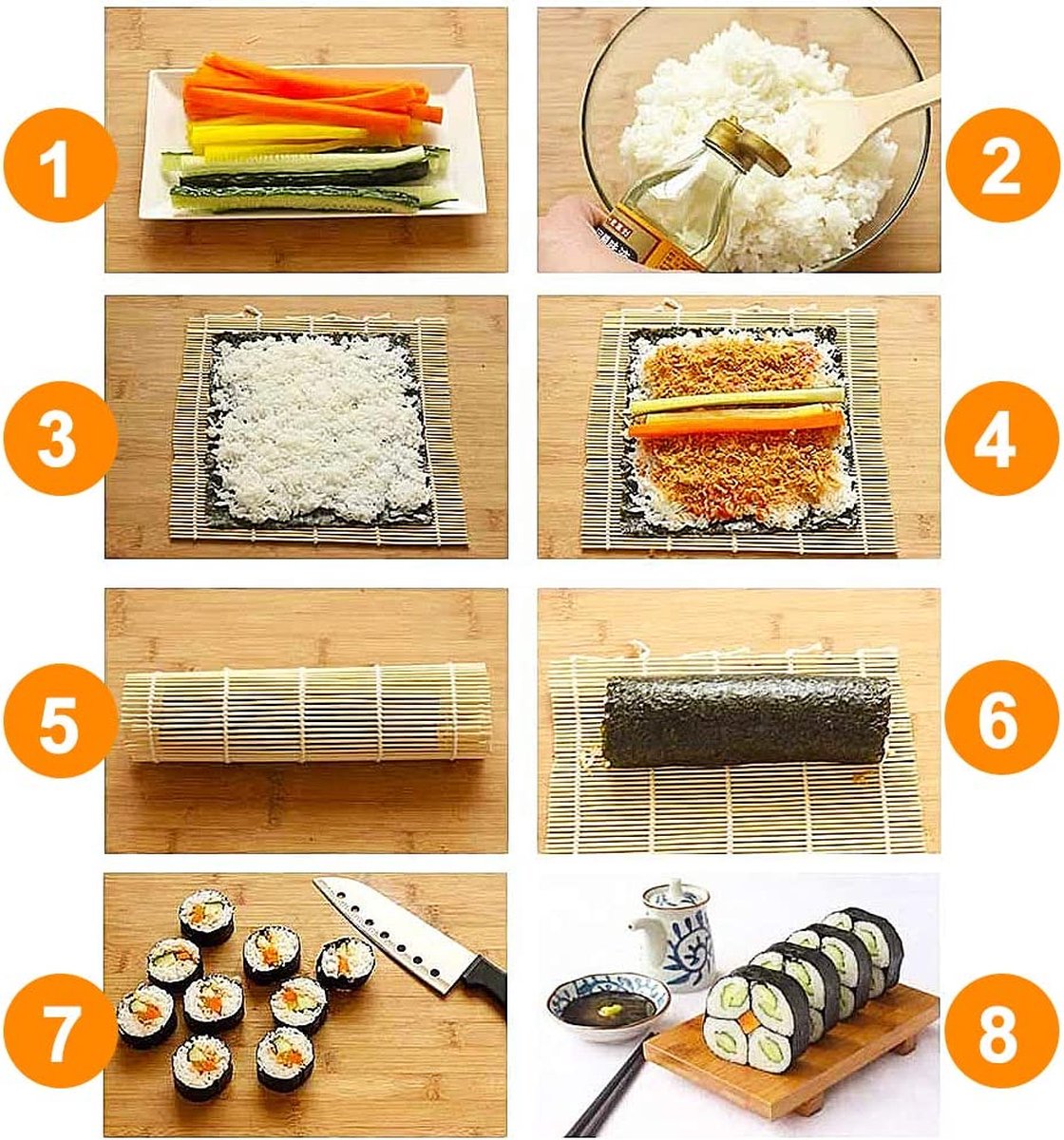 Sushi Tapis Roulant Riz Japonais Rouleau Maker Ménage Cuisine
