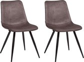Stoel Spot- kleur Steel (set van 2 stoelen)