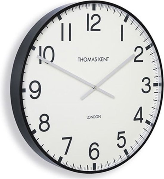 Thomas Kent - Wandklok rond Clocksmith S - 30cm - Zwart