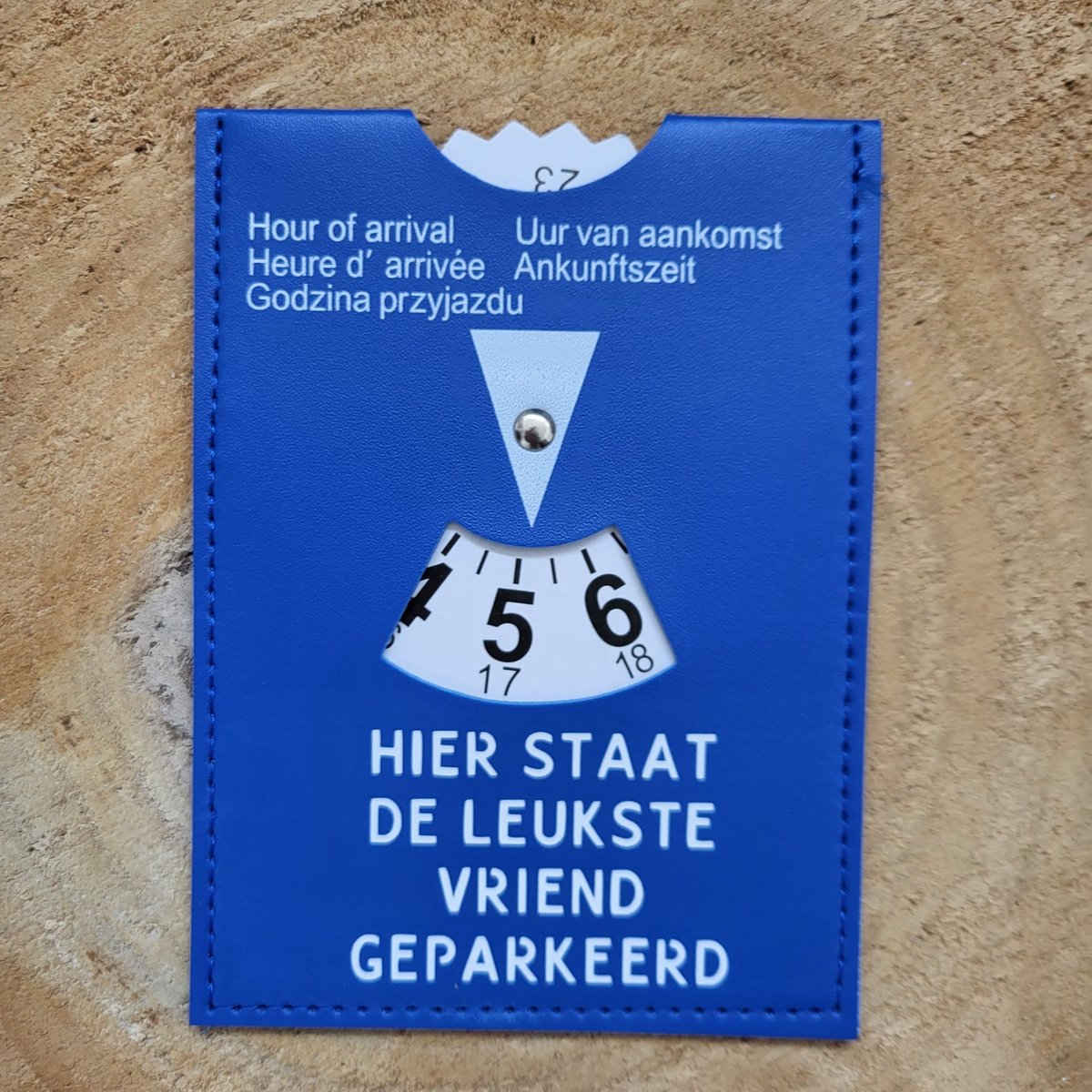 Parkeerschijf - vriend - Hier staat de leukste vriend geparkeerd - Valentijn