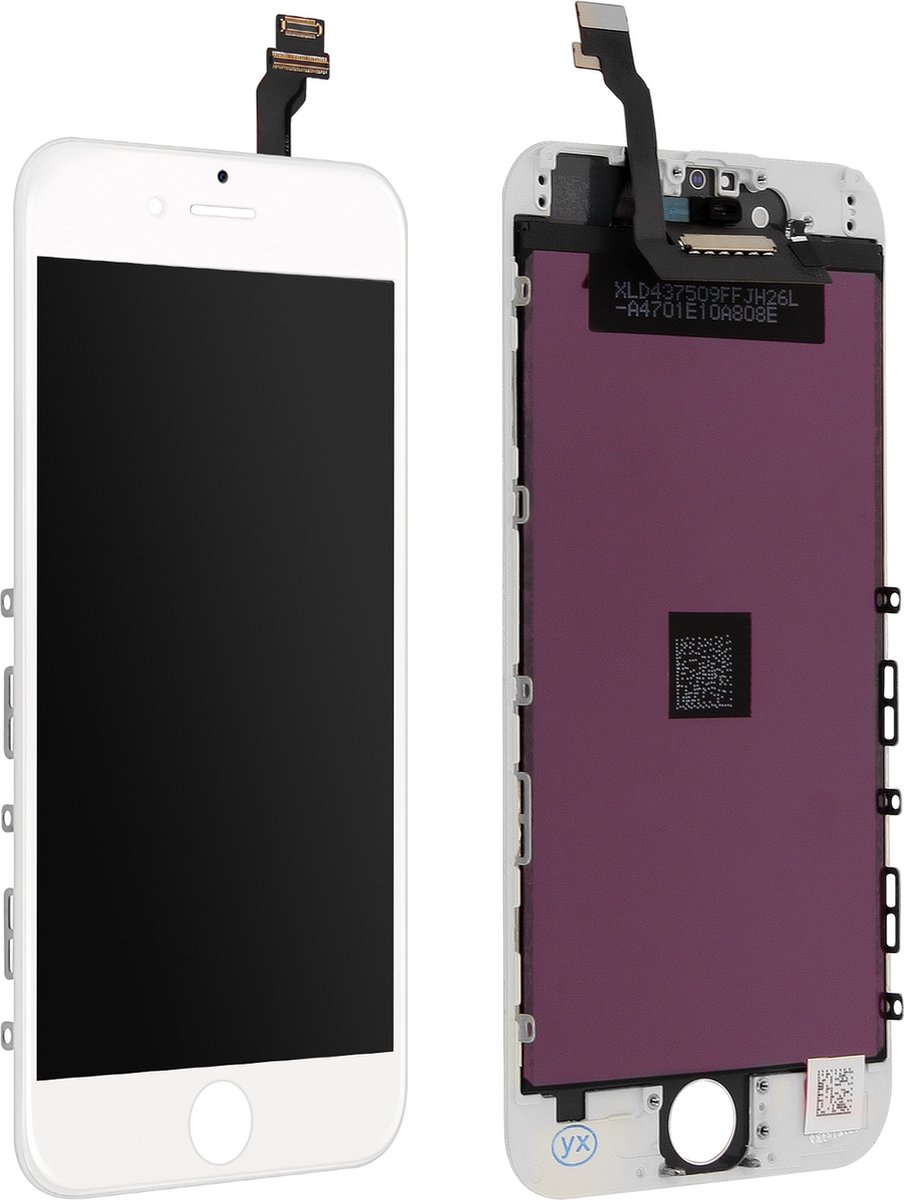 Avizar Écran LCD pour Geschikt voor Apple iPhone 6 Vitre Tactile, Wit