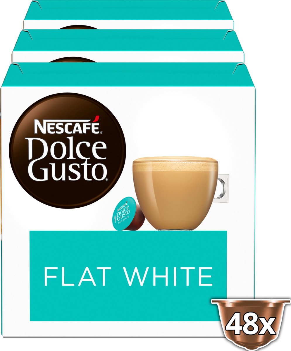 NESCAFÉ Dolce Gusto Flat White capsules - 48 koffiecups - NESCAFÉ Dolce Gusto
