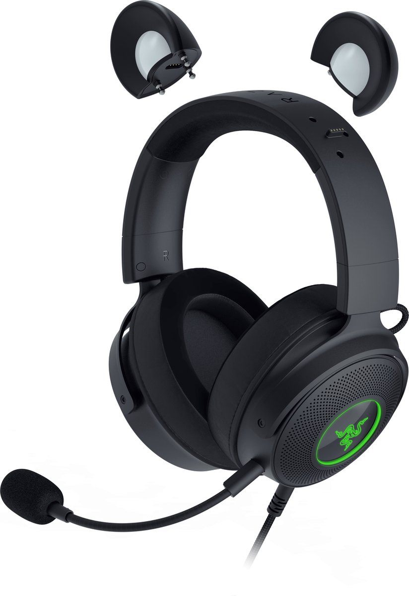 Razer Kraken Kitty Casque Avec fil Arceau Jouer Gris, Rose - Razer