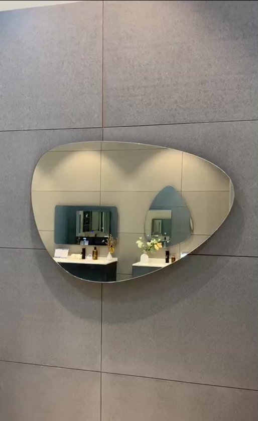 Miroir de salle de bain FENOMÉ Delafon Siècle des Lumières LED Organique  Dimmable Sans... | bol.com