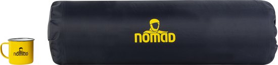 NOMAD® Bathurst 10.0 Slaapmat Zelfopblazend - 198 x 68 - 10 cm dikte - Blauw - Lichtgewicht - Comfort kamperen - Incl Hoes van NOMAD — afbeelding 4