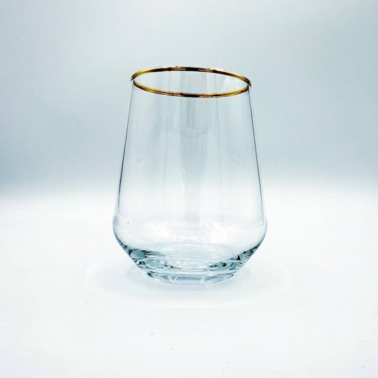 Bormioli Waterglazen/drinkglazen - 6x stuks - 375 ml - van glas - Waterglazen - Glazen | Fun en Feest