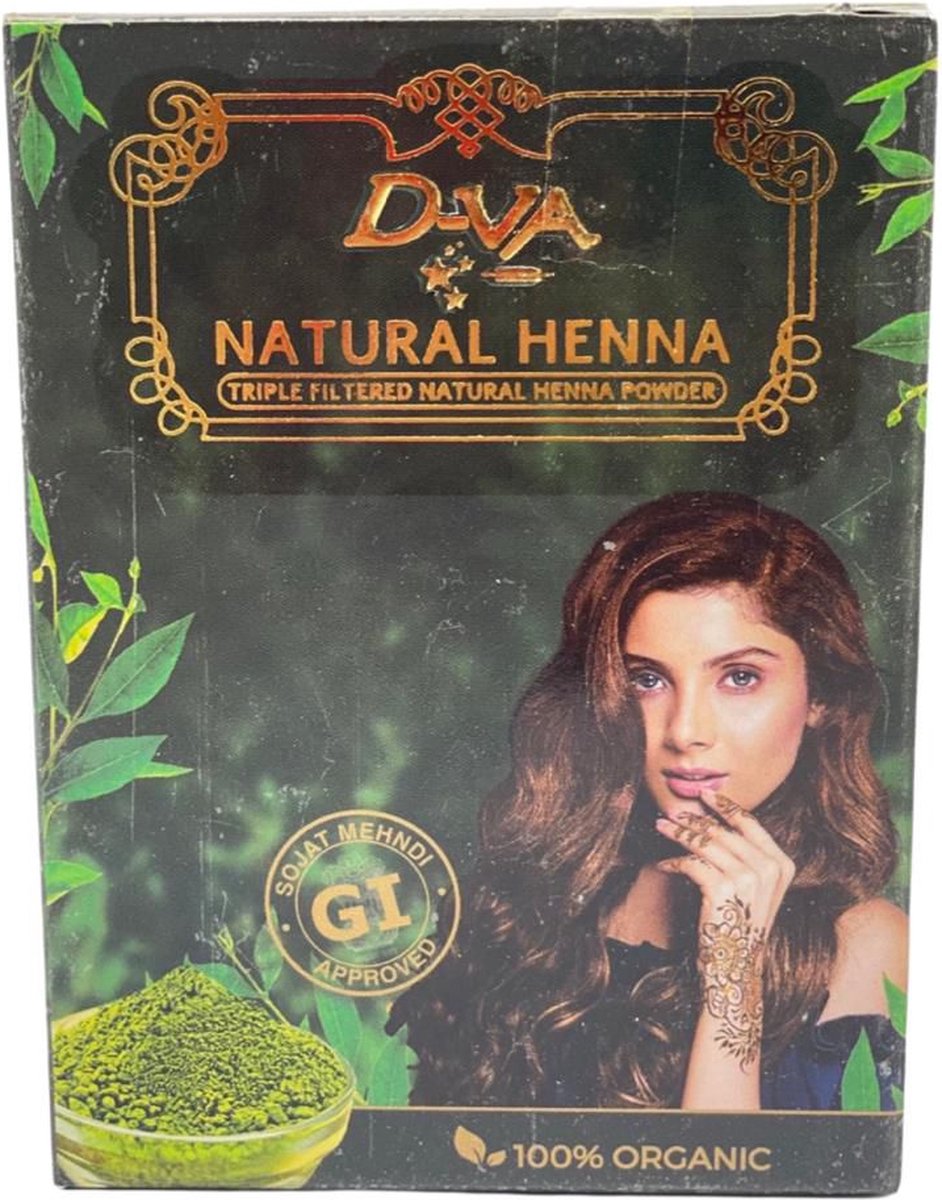D-VA Natural Henna 100g | bol