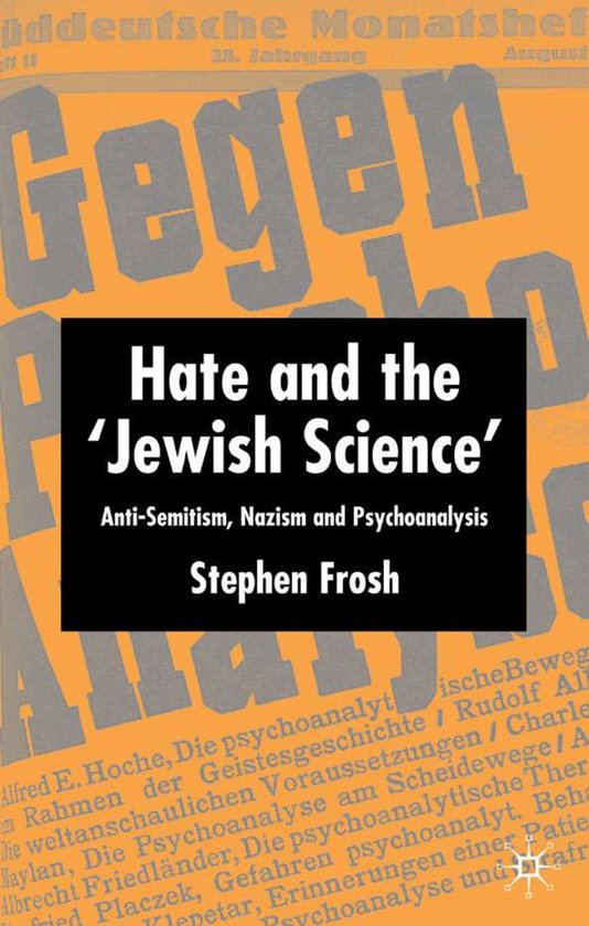 Hate and the ‘Jewish Science’ - cover