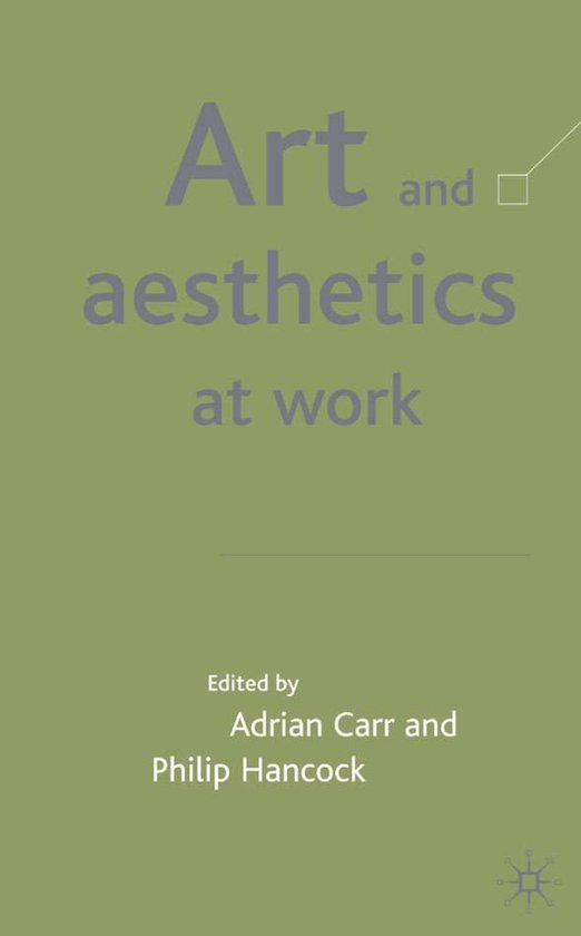 Art and Aesthetics at Work - cover