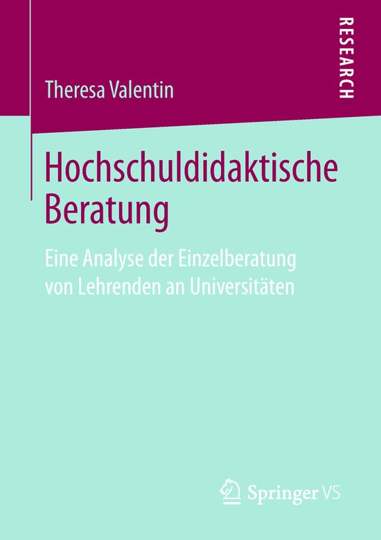 Hochschuldidaktische Beratung - cover