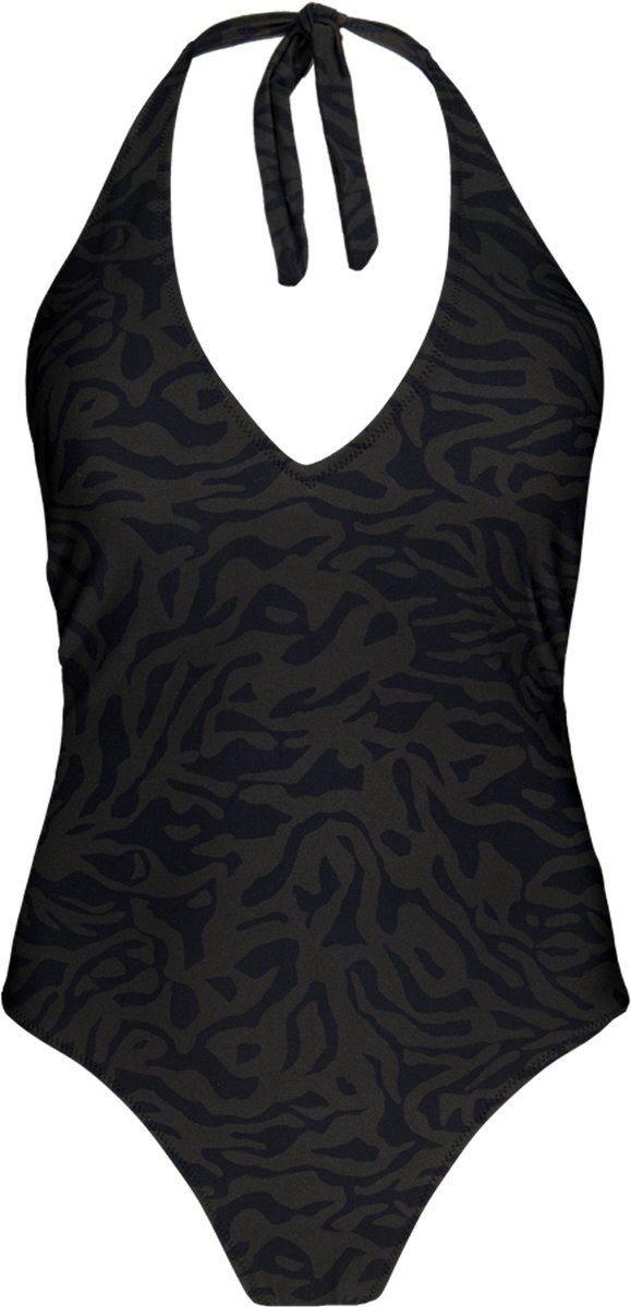 Barts Sula Halter One Piece Zwart Dames Badpak