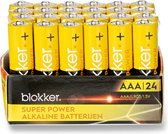 Blokker Alkaline Batterijen - AAA - 24 stuks