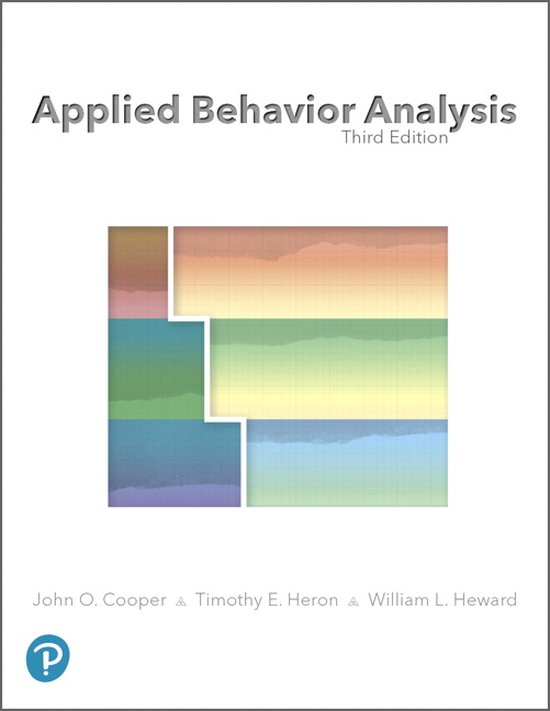 Applied Behavior Analysis - cover