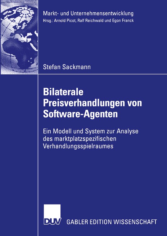 Bilaterale Preisverhandlungen von Software-Agenten - cover