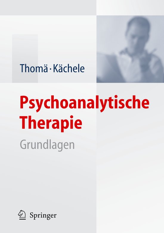 Psychoanalytische Therapie - cover