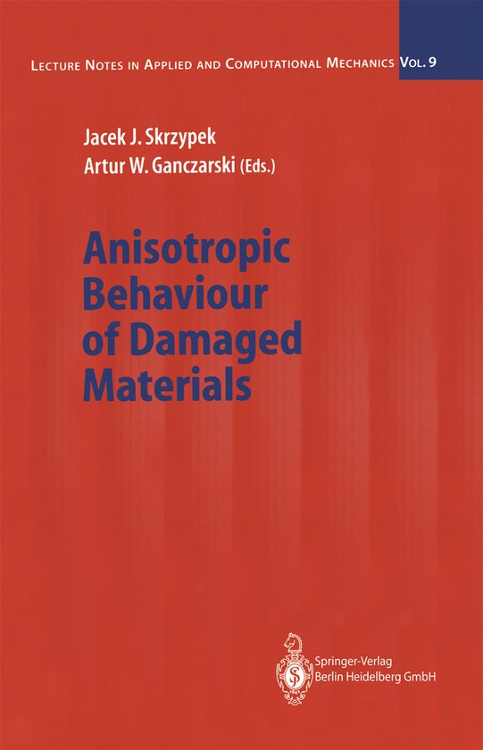 Anisotropic Behaviour of Damaged Materials - cover
