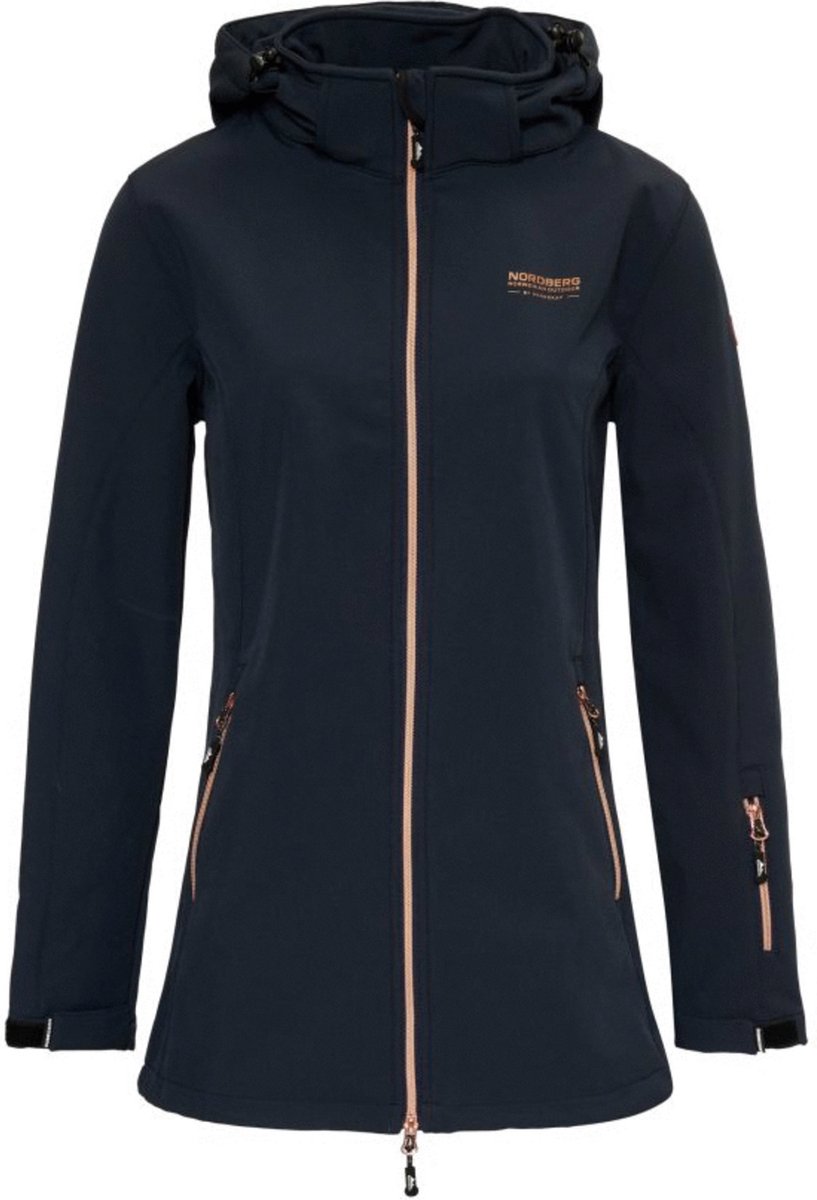 Nordberg Irene Softshell Jas Dames Blauw