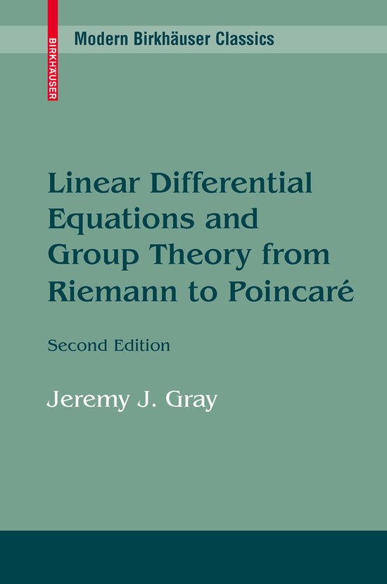 Linear Differential Equations and Group Theory from Riemann  ... - cover
