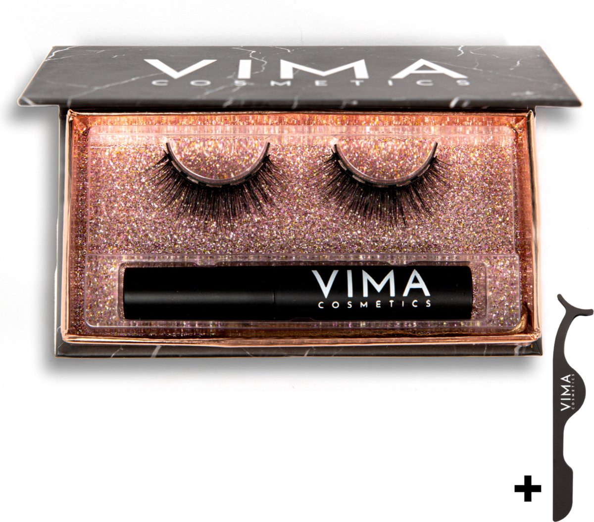 VIMA Magnetische wimpers - Dramatic - Eyeliner + Applicator