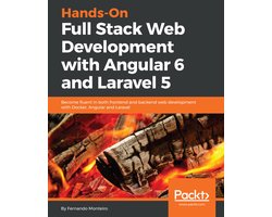 Omslag van Hands-On Full Stack Web Development with Angular 6 and Laravel 5