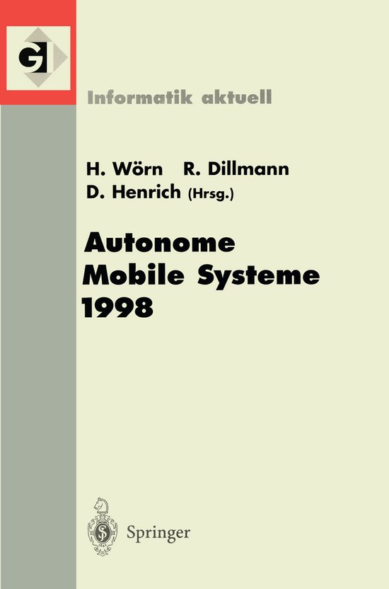Autonome Mobile Systeme 1998 - cover