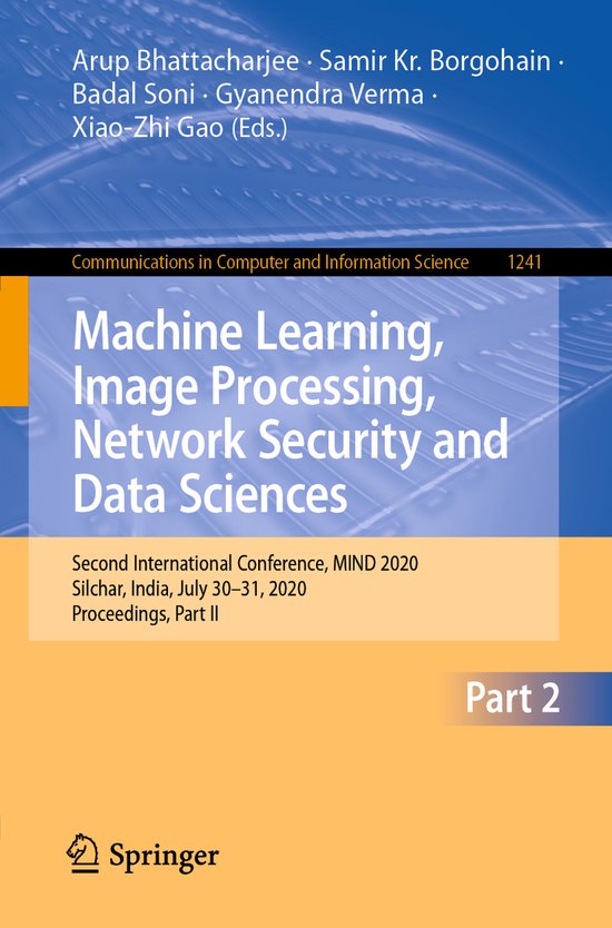 Machine Learning Image Processing Network Security and Data  ... - cover