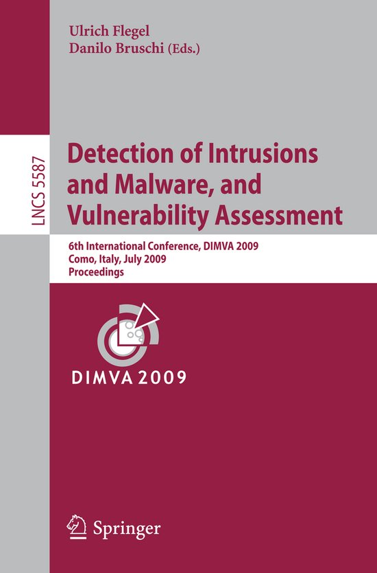 Detection of Intrusions and Malware, and Vulnerability Asses ... - cover