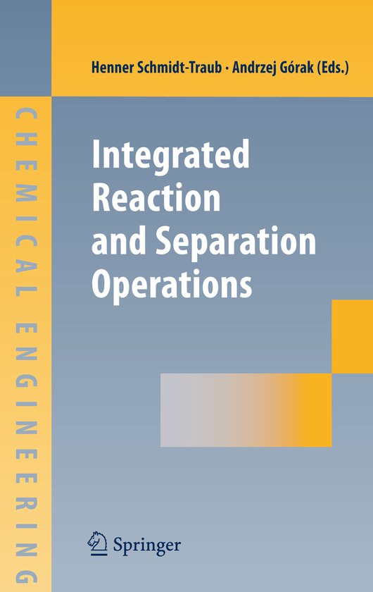 Integrated Reaction and Separation Operations - cover