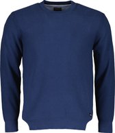 Pull Jac Hensen - Coupe Moderne - Blauw - 4XL Grandes Tailles