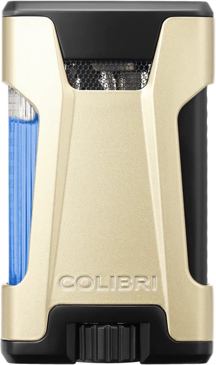 Goedkoopste Colibri Aansteker Double Jetflame Rebel Gold