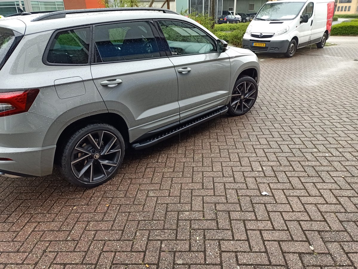 Ruuud - Treeplanken - AT - Aluminium / Zwart - Ford Transit Custom - 2023