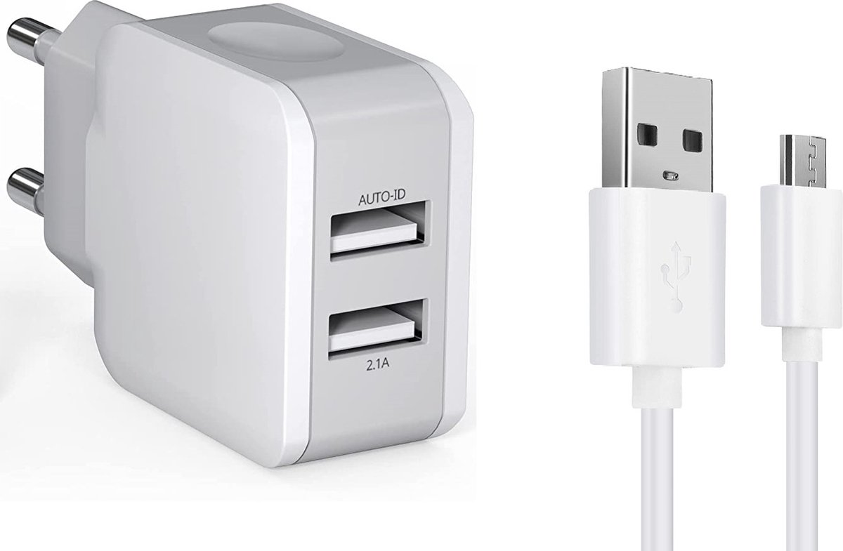 Oplader Oppo A15/ A17 Adapter – Snellader met micro kabel