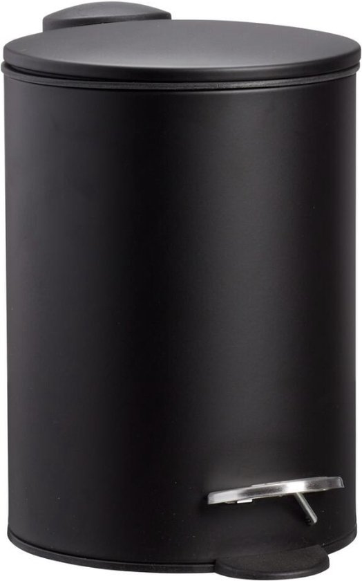 OMID HOME®Pedaalemmer - Mat Zwart - 3L