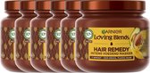 Garnier Loving Blends Avocado Olie & Shea Boter Hair Remedy Haarmasker Voordeelverpakking - Intens Voedend Masker Voor Zeer Droog, Pluizig Haar - 6 x 340ml