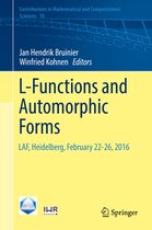 Contributions in Mathematical and Computational Sciences- L-Functions and Automorphic Forms
