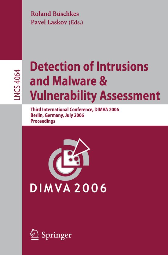 Detection of Intrusions and Malware, and Vulnerability Asses ... - cover