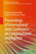 Algorithms for Intelligent Systems- Proceedings of International Joint Conference on Computational Intelligence